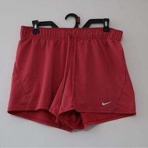 Nike Dri-Fit Athletic Shorts Women's Red / Pink Size Medium